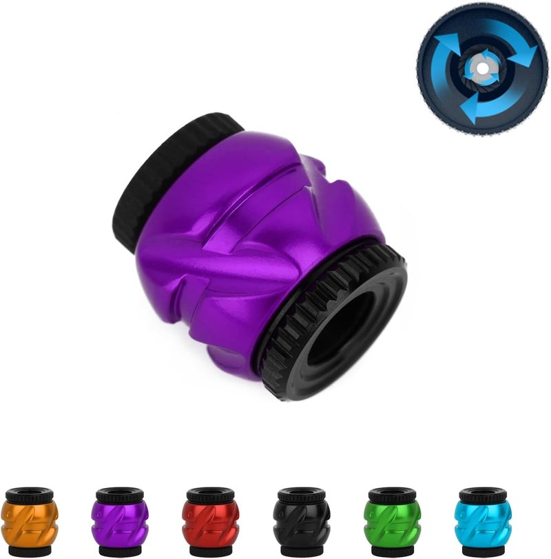 POEARCUS Compound Bow Archery Peep Sight - Supports Stepless Adjustment. Adjustable Peep Sight for Archery, Adjustment Dual Degree 37°or 45° Inner Diameter - Image 1